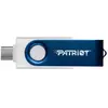 Patriot Xporter X550 64GB (bleu/blanc, USB-A et USB-C 3.2 Gen 1) (64 G...