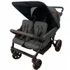 Poussette 4 places Lidoo Star Full Black