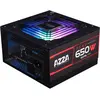 Azza Bloc d'alimentation PSAZ ARGB (650 W), Alimentation PC, Noir