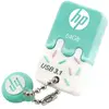 Clé USB 3.0 HP 64GB X778W VERDE - Capacité de stockage 64 Go - Interfa...