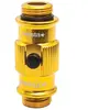 Embout de pompe à vélo Lezyne Flip Chuck - gold - TU
