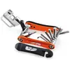 Outil pliable 19 fonctions Super B - argenté - TU