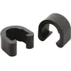 Jagwire C Guides à clip pour boîtier (x4) Noir