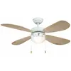 Vaxcel Aireryder - Ventilateur de plafond Classic 105 cm Blanc / Pin