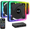 AeroCool Ventilateur Edge 14 Pro, RGB, 3-pack incl. contrôleur (140 mm...