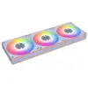 Lian-Li Lian Li Uni Fan CL Wireless 120 Reverse Blade Pack de 3 - Blanc