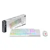 Ensemble clavier et souris MSI Vigor GK30 Combo Blanc