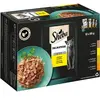 12x85g Multipack Sheba Délicatesse en gelée sélection à la volaille - Pâtée pour chat