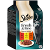 6x50g Délices du jour Fresh & Fine, Boeuf poulet et agneau en sauce Sh...