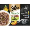 Sheba 12x 85g - sélection mixte (poulet, dinde, thon, saumon)