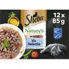 Sheba 144x 85g sélection au poisson (thon, saumon, cabillaud, poisson ...