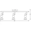 OSRAM Spot LED GU10 3 têtes