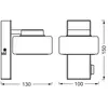 Osram, Applique + plafonnier, LED Deckenleuchte Orbis Flame 5.5W Click...