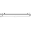 Osram, Applique + plafonnier, LED SQUARE IP44 14W IP44 Click-CCT (1250...