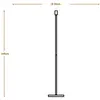 Osram, Lampadaire, Decor Stick Floor Dark Grey Tall E27 (E27)