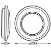 Osram, Applique + plafonnier, ORBIS BERLIN 300 mm 16W 830 BK (1000 lm)