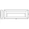 Osram, Éclairage d'extérieur, Endura Style IP65 Wall Ivan Dark Gray (8...