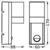 Osram, Éclairage d'extérieur, Endura Classic IP65 GU10 Isidor Wall Sen...