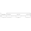 Osram, Applique + plafonnier, LED Deckenleuchte Orbis Flame 3X5.5W Cli...