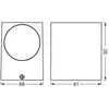 Osram, Éclairage d'extérieur, Endura Classic Square Down Blanc (GU10)