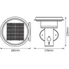 Osram, Éclairage d'extérieur, ENDURA STYLE SOLAR DOUBLE CIRCLE Capteur...