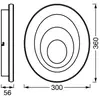 Osram, Plafonnier, ORBIS SPIRAL OVAL 360mm 27W Blanc (1500 lm)