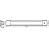 Osram, Applique + plafonnier, 4099854536779 Office Line Curve 0.6M 24W...