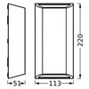 Ledvance, Éclairage d'extérieur, Endura Style IP65 Mur Idar Dark Gray ...