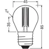 Ampoule LED OSRAM - Mini boule classique - 3,8 W / 806 lm - Blanc chaud (2700 K) - CRI 80