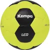 Kempa Leo Ballon de Handball Adultes et Enfants, Jaune Fluo/Noir, 3
