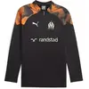 Sweatshirt Training OM Fleece 2023/24 - noir/rickie orange - M