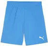 PUMA teamGOAL Shorts Heren Sportbroek - Electric Blue Lemonade-Puma White