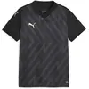Puma, Garçons, T-shirt de sport, teamGLORY Jersey Jr (140), Noir, 140