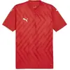 Puma Teamglory Shirt Korte Mouw Heren - Rood | Maat: L