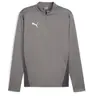 Puma, Hommes, T-shirt, teamGOAL Training 1/4 Zip Top, Gris, (3XL)