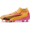 PUMA Ultra Pro Fg/Ag Homme Chaussure de football, Sun Stream Puma Black Sunset Glow, 41 EU
