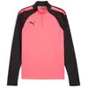 PUMA teamLIGA 1/4 Zip Top Heren Sporttop - Sunset Glow-Puma Black