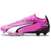 PUMA ULTRA MATCH FG/AG Unisex Sportschoenen - Poison Pink-PUMA White-PUMA Black - Maat 42