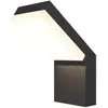 MAYTONI Applique murale extérieure Applique led aluminium noir éclaira...