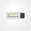 Bosca Applique d'extérieur encastrable blanche, 13,7 cm, 3000K IP65 - ...