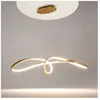 Maytoni - Hanglamp Curve Goud 92 cm