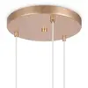 MAYTONI Lampe suspension plafonnier lampe salle à manger métal verre o...