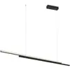 mayonni halo led plampandlamp - zwart, 48w, 4000k, 1 lichtplant
