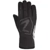 Ziener DAQUA Gants de cyclisme d'hiver imperméables et souples rembourrés Noir 7,5