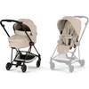 Cybex Duo MIOS 2026 Poussette citadine avec nacelle pliable et Châssis...