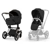 Cybex Duo PRIAM 2026 Poussette tout-terrain avec nacelle pliable et Ch...