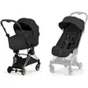 Cybex Duo CO A 2026 Poussette ultra-compacte avec nacelle pliable et C...