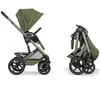 Cybex Poussette tout-terrain Talos S 2026 avec nacelle pliable Moss Green