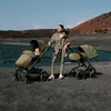 Poussette tout-terrain Talos S Lux 2026 avec nacelle souple Moon Black