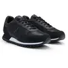 Boss Parkour-l Runn Sneakers - Leren Sneaker - Heren - Zwart - Maat 45